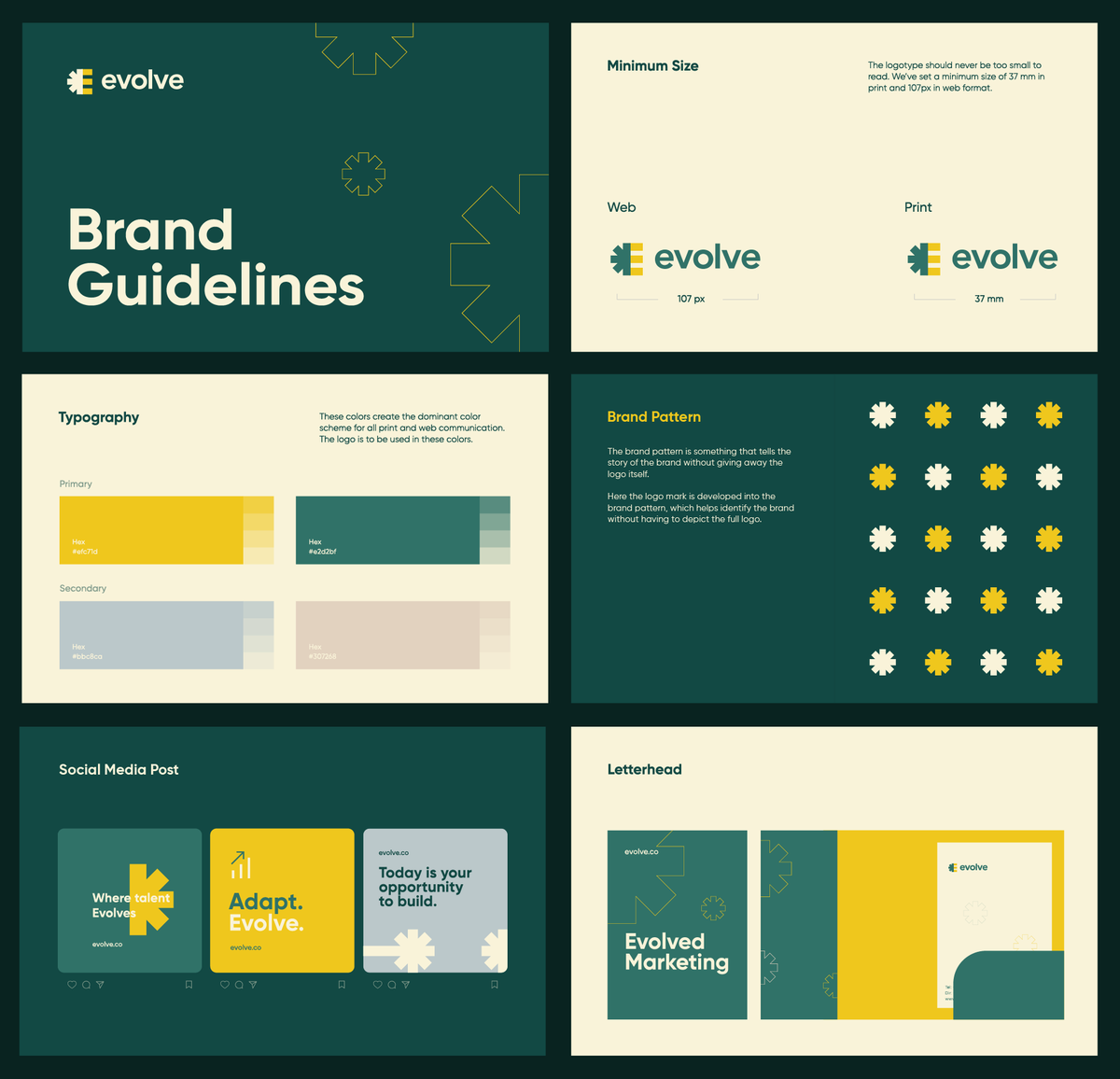Ahmedcreatives's tweet photo. Brand guide design for Evolve https://t.co/msAXSGL9VO