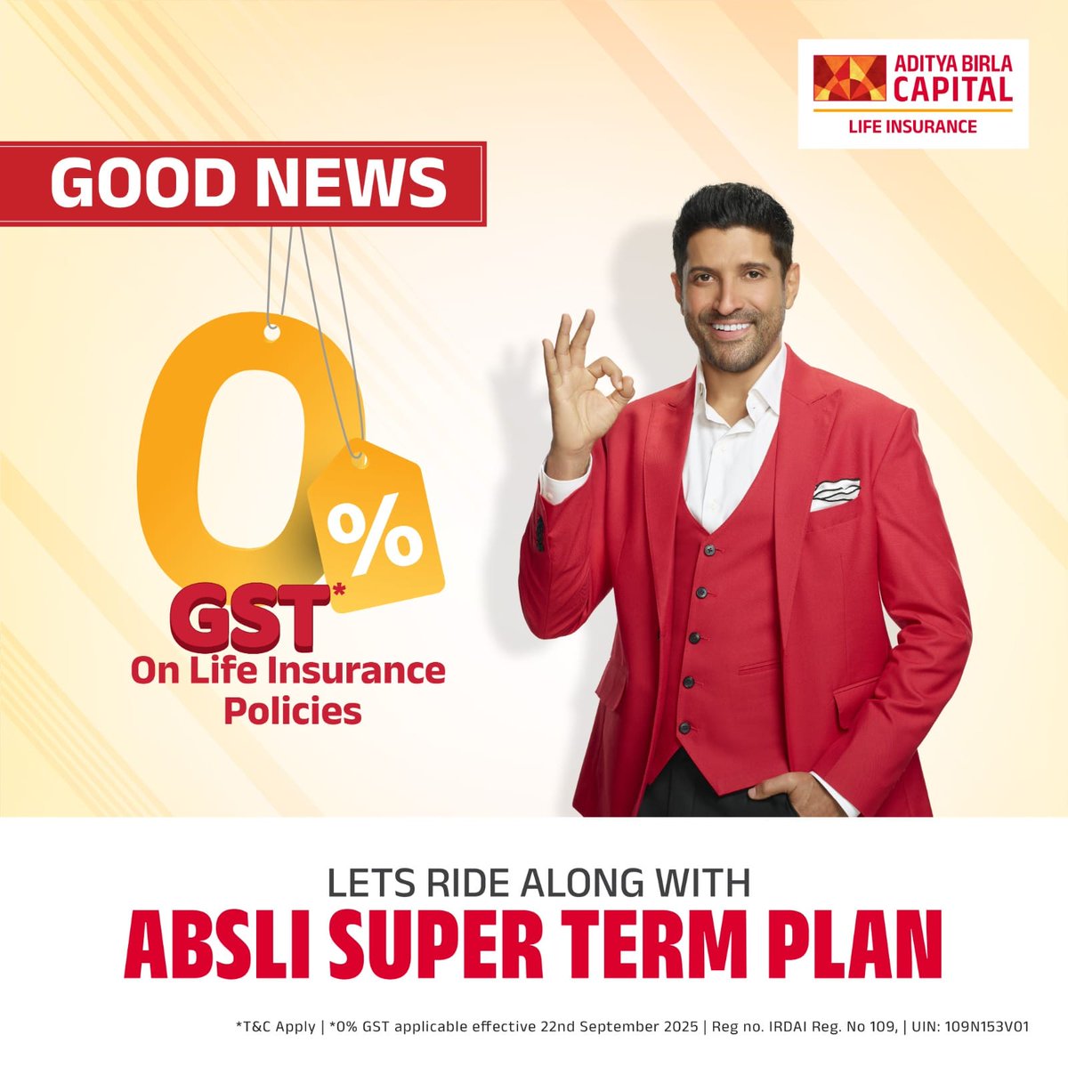 ManakdeepSingh's tweet image. No GST is the good news. SUPER cover with that is the great news. Thanks to AdityaBirla SunLifeInsurance Super Term Plan!

#ZeroGSTMeinSuperPlan
#GoaScrapsIITDream 
#PowerPayBackInAP