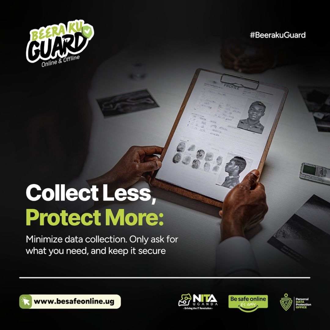 pdpoUG's tweet image. Let’s talk about data minimization 👇

Only collect what’s needed.
✅A ride app needs your name &amp;amp; location, not your marital status.
✅If age range is enough, why ask for someone’s exact date of birth?

Collect less, protect more.
#BeeraKuGuard #PersonalDataisPrivate