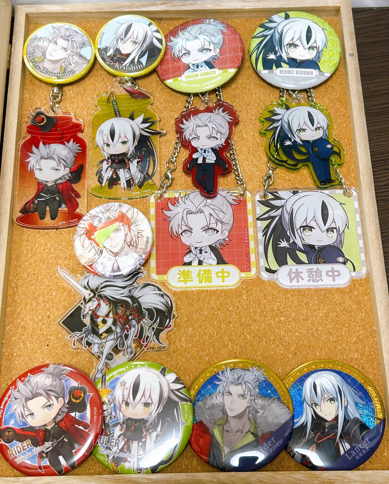 【バラ売り・お値下げ不可】ピオフィ ニコラ 缶バッジ7点セット❁⃘*.゜ バラ売り・お値下げ不可】ピオフィ ニコラ 缶バッジ7個セット