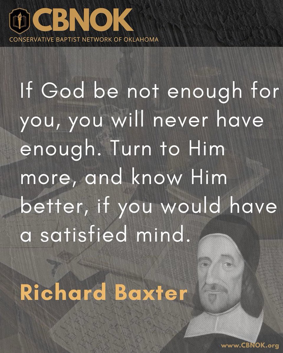 Conservative Baptist Network of Oklahoma (@oklahomacbn) on Twitter photo 