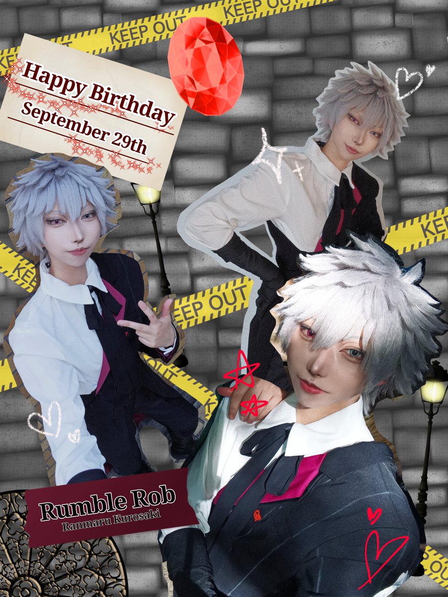 ※cosplay / utpr

＿＿＿Rumble Rob Ranmaru＿＿＿

♢◆Happy Birthday◆♢