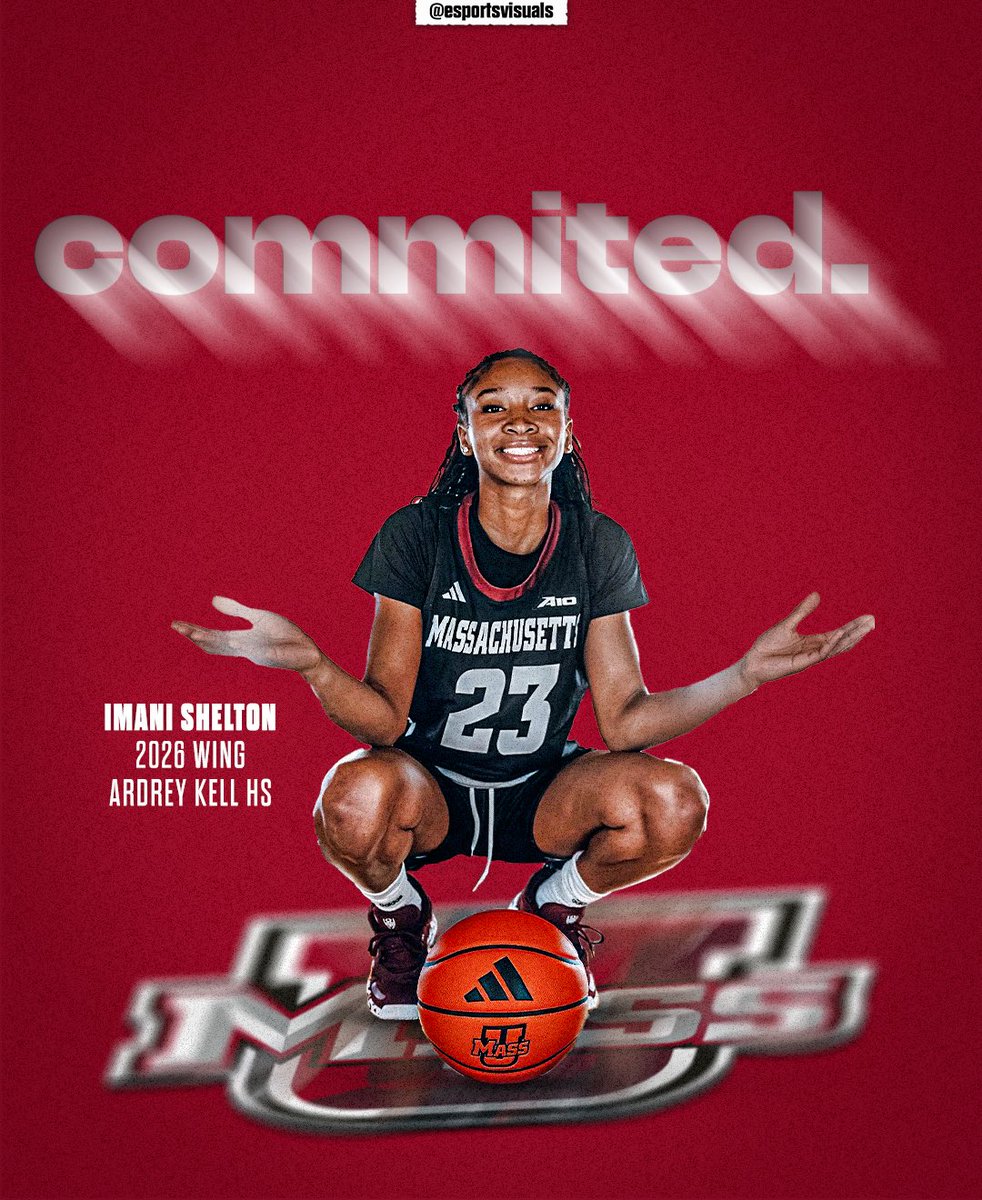 ELITE NEWS!

2026 Wing Imani Shelton announces that she has committed to UMASS.

UMASS gets an ELITE basketball athlete in 2026 and beyond.

#YouAreElite #EliteSportsVisuals #Committed