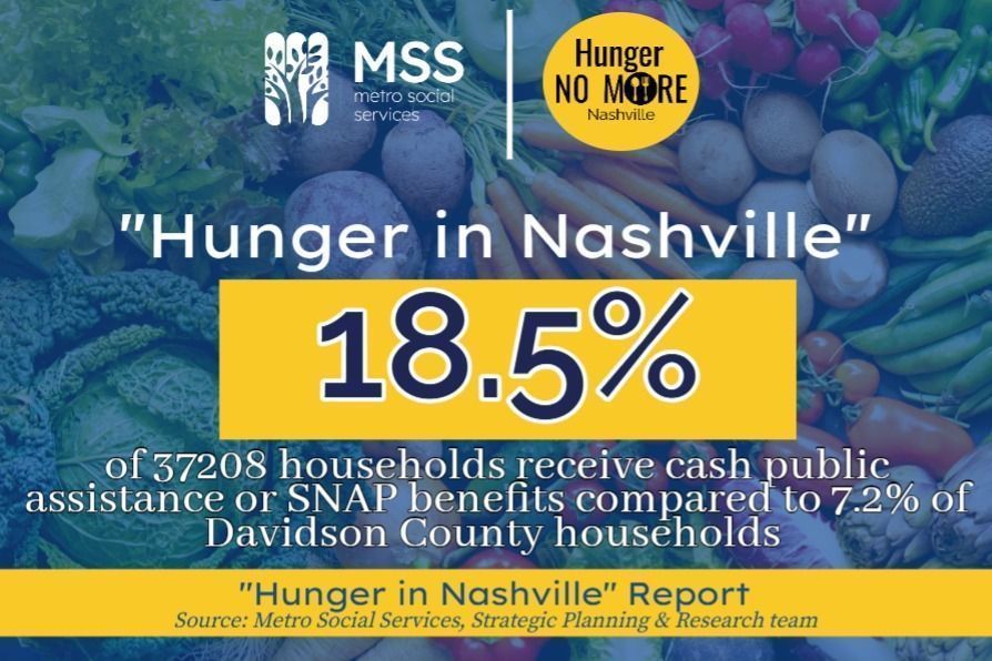 NashvilleMSS's tweet image. #SNAP benefits are a lifeline for many families. In 37208, those receiving assistance more than double the number of total DCo households receiving assistance. #HopeAndHelp #HungerActionMonth
More on @wsmv 
buff.ly/oKYPoT3