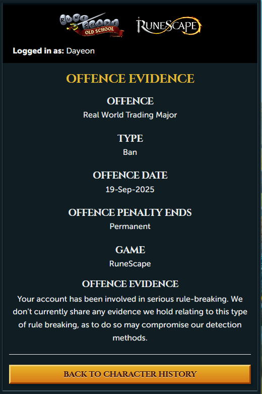 TheMasterx5_'s tweet photo. Happy Monday! Please consider reviewing my ban on my account. I have not rwted and swap 07/RS3 which likely triggered it. 
@JagexTwisted
@JagexGoblin
@JagexSupport
@JagexAsh
@JagexAyiza
@JagexLight
@JagexAthena https://t.co/FqdKt4poHZ
