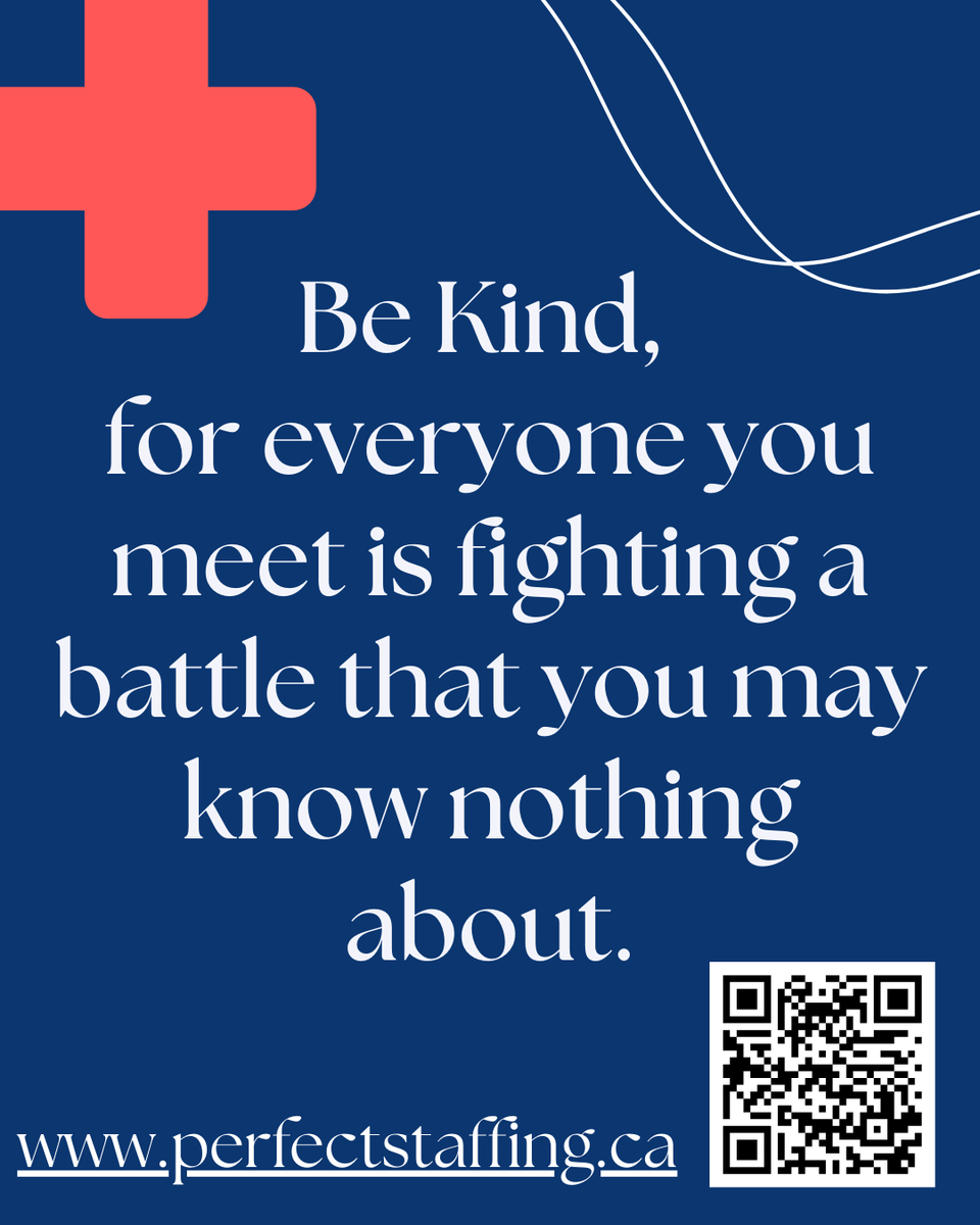 PSI Healthcare Staffing values kindness, with our caring nurses attending to patients' unique needs. Creating a supportive environment benefits everyone. 
Contact us today and make a positive impact together! #nurses #psws #healthcarestaffing #Ontario