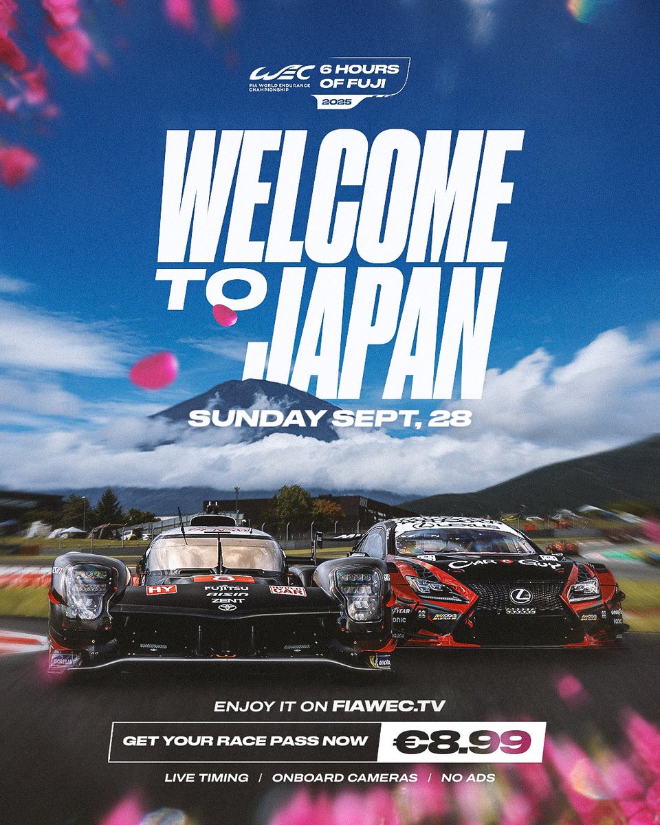 dooresy's tweet photo. A couple of creatives that went out on @FIAWEC social media channels last week to promote the 6 Hours of Fuji race on https://t.co/MnFvmxeWrZ

#smsports https://t.co/5nGdsSbqCX