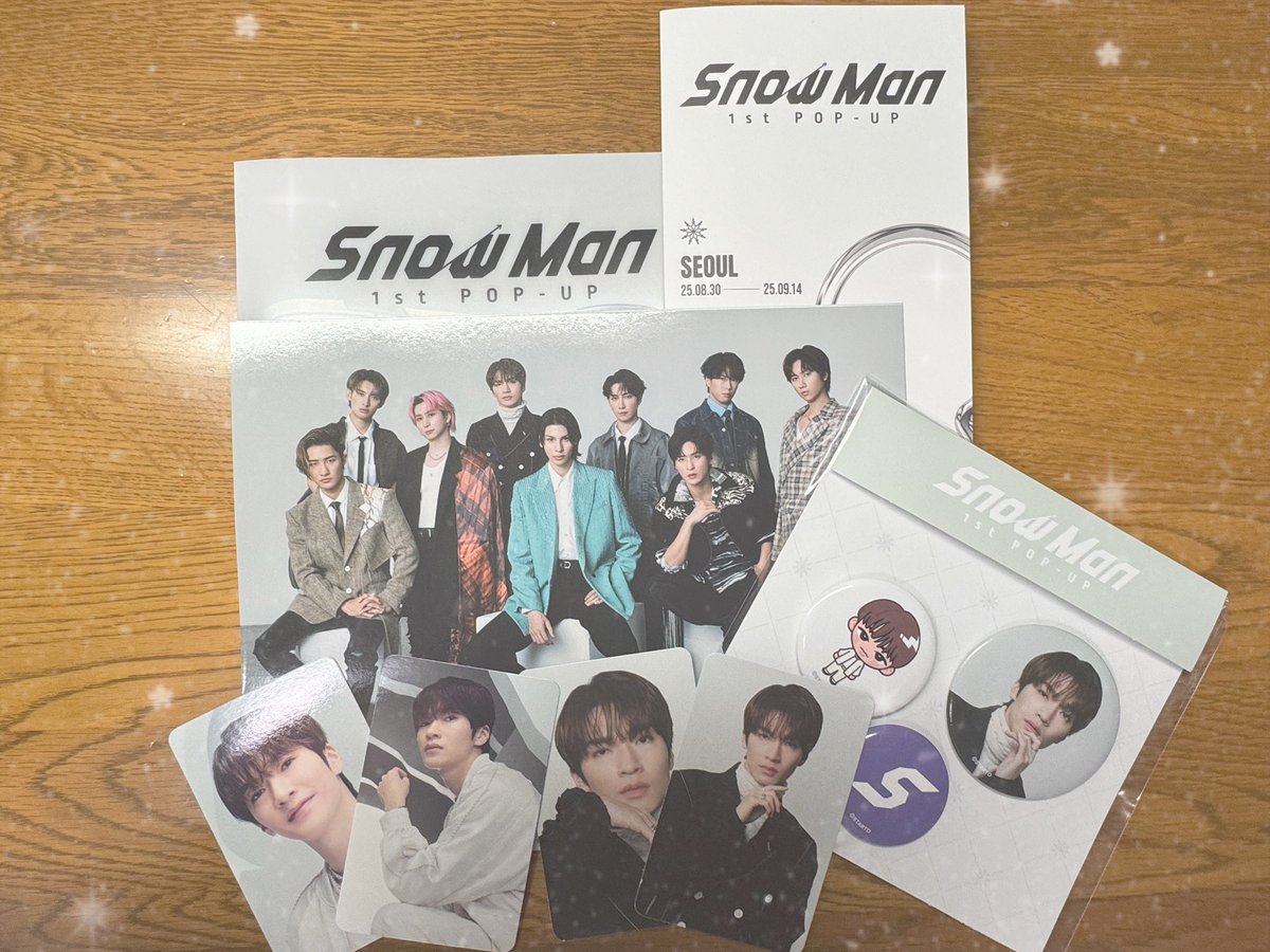 【Nao出品】 Man 1st POP-UP グッズ Snow Man 1st POP-UP - Info Released! コラボレーショングッズ