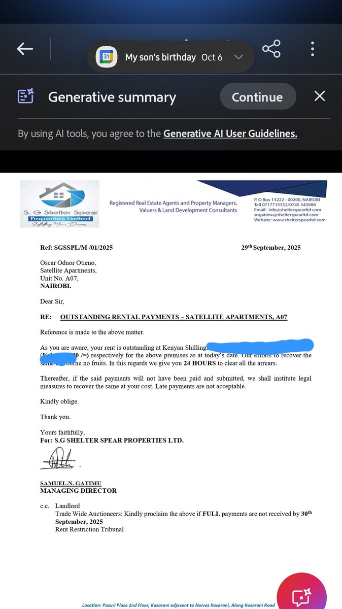 KOX and Kenyans of Goodwill. I am here asking for financial help. I stood with you during the protests. Please standby me and my family during this times. They are about to auction us

Any amount will be appreciated ❤️
0726090071 - Oscar Oduor

<a href="/Kimuzi_/">Kimuzi</a> <a href="/_James041/">I am Chege</a> <a href="/amenya_nelson/">Nelson Amenya</a>