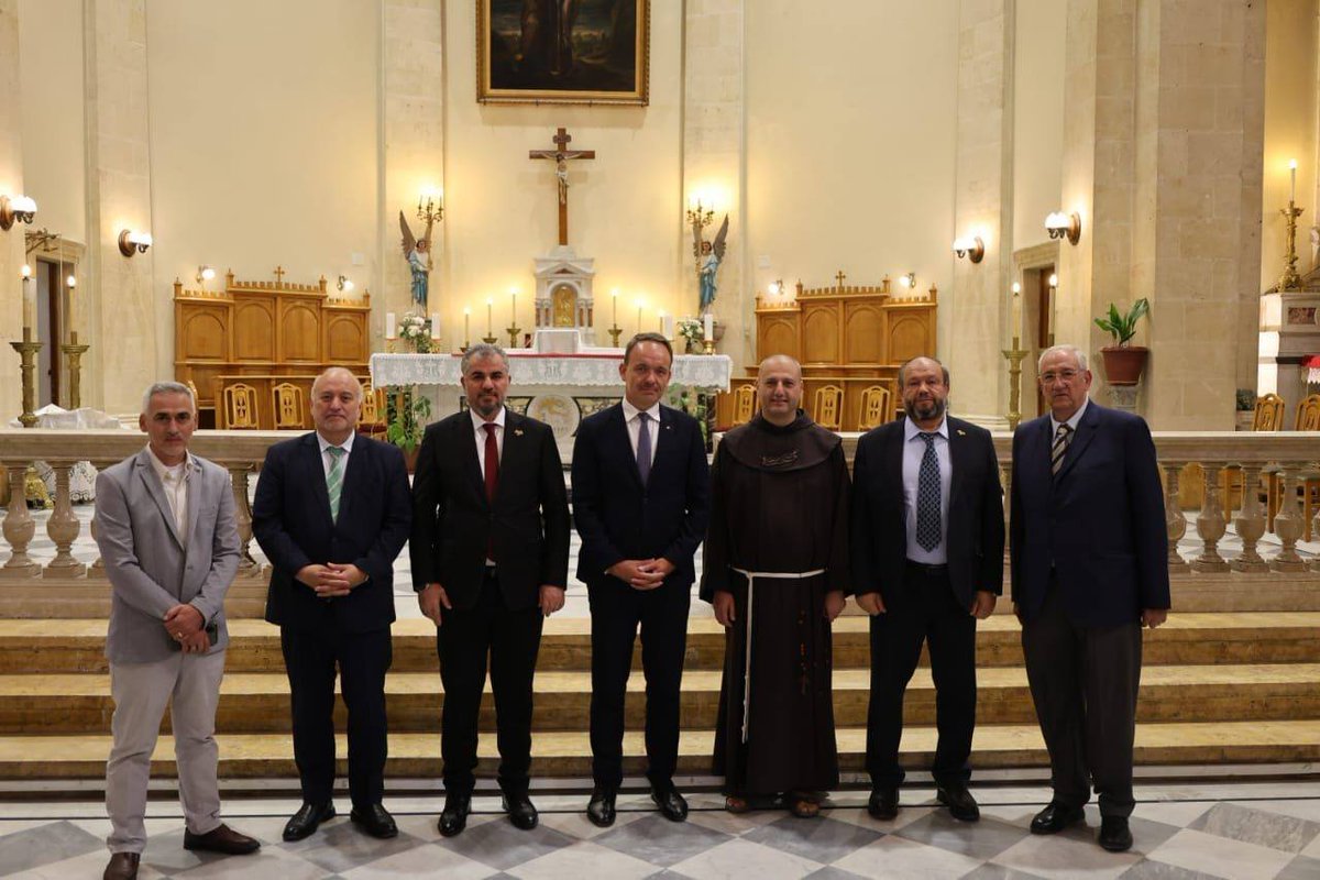 Report on the Austrian Trade Delegation
An Austrian delegation, including DI Mouddar Khouja, Secretary General of the Austro-Arab Chamber of Commerce, and Mr. Herwig Neuper, Commercial Counsellor at the Austrian Embassy in Amman, visited Aleppo on Monday, September 22, 2025,