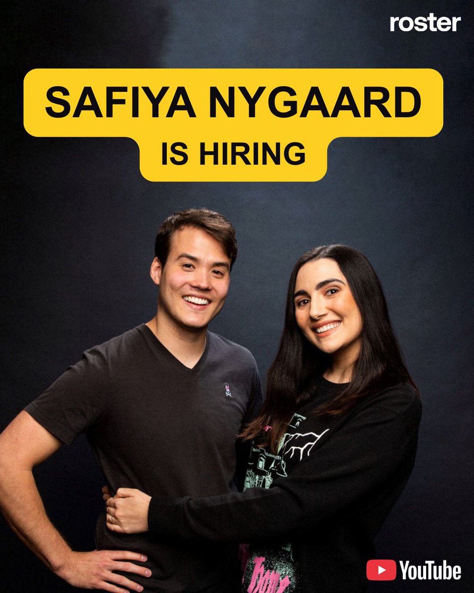 Roster | AI creator hiring platform tweet media