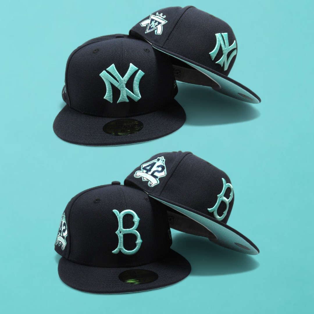 59FIFTY ロサンゼルス・ドジャース ティファニーブルー 海外限定】 ドジャース 59FIFTY ティファニーブルー 黒 73/4