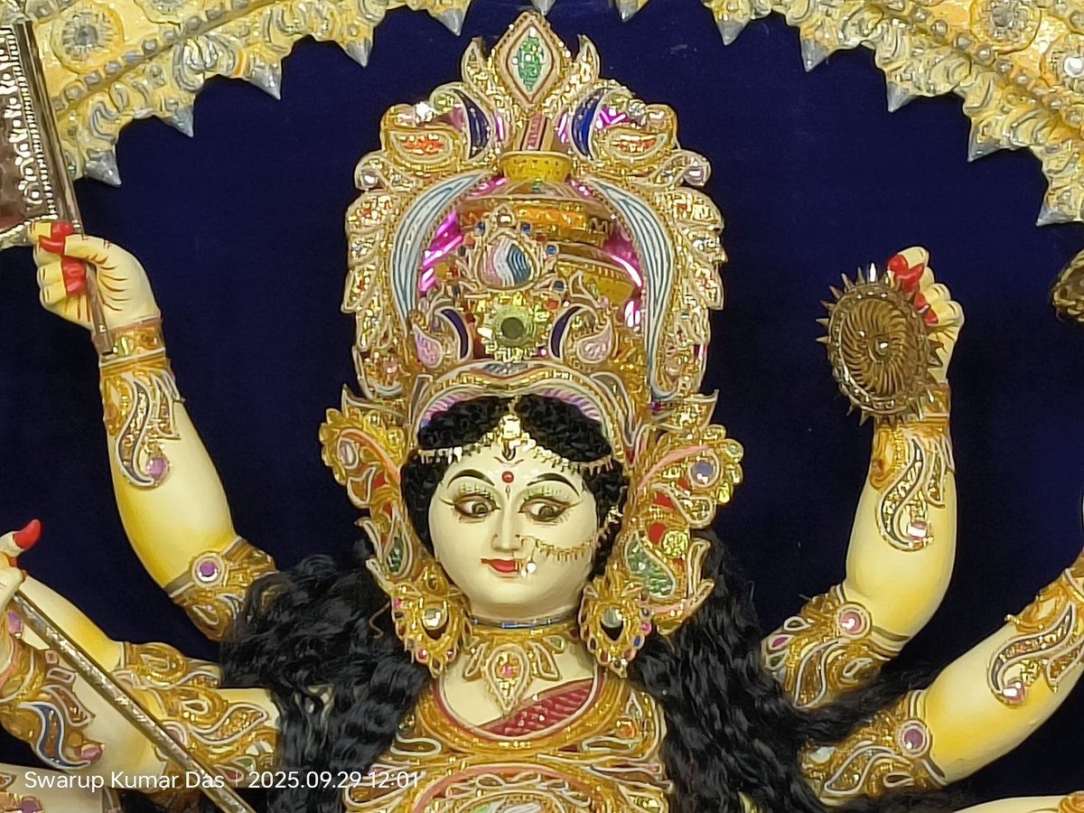 SwarupDas_Bls's tweet photo. #SubhaSaptami
On this auspicious day of #MahaSaptami, visited Azimabad Durga Mandap & offered my prayers to Devi Maa Kalaratri (Durga) to bless us all and by Her Divine grace remove all negativity from our lives and fill it with love, courage and enlightenment.
#DurgaPuja2025 https://t.co/xtSbbkEE8M