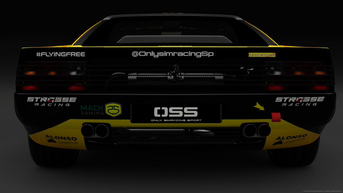 Con la participación inesperada en Pulpí de la mano de <a href="/Mach25Gaming/">Mach25 Gaming</a> el Testarossa por falta de tiempo no le dio lugar a <a href="/CullenLiveriies/">cullen666cullen</a> a hacer el diseño y tuve que encargarme de hacerlo lo más parecido posible a sus diseños (imposible), espero que os guste a todos!! VamOSS!