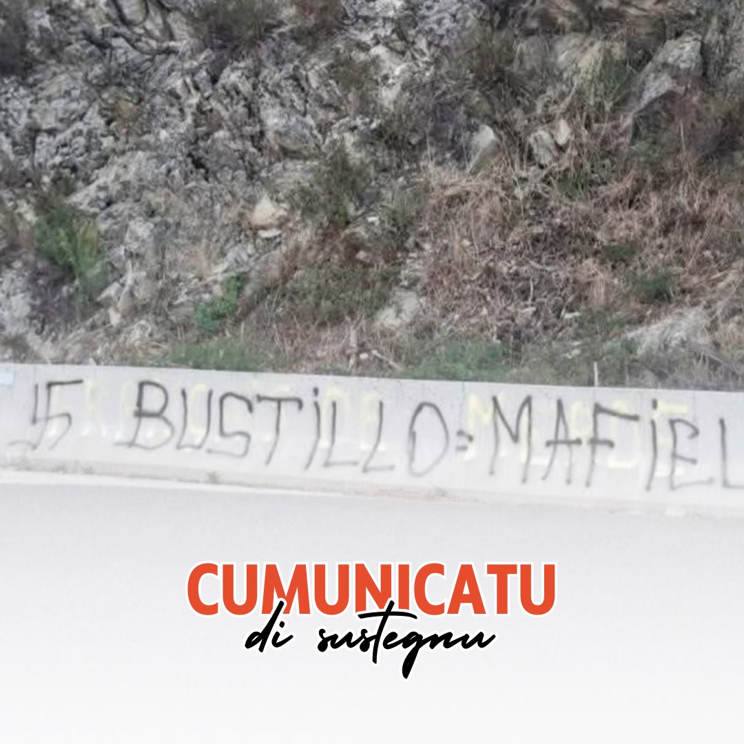 PNazioneCorsa's tweet image. #Cumunicatu ‼️ 𝗧𝗮𝗴𝘀 𝗶𝗻𝗷𝘂𝗿𝗶𝗲𝘂𝘅 𝘃𝗶𝘀𝗮𝗻𝘁 𝗹𝗲 𝗖𝗮𝗿𝗱𝗶𝗻𝗮𝗹 𝗕𝘂𝘀𝘁𝗶𝗹𝗹𝗼

Le PNC réprouve avec fermeté les inscriptions injurieuses récemment découvertes visant Son Éminence le Cardinal Bustillo, évêque d’Ajaccio.

À cela vient s’ajouter une inacceptable…