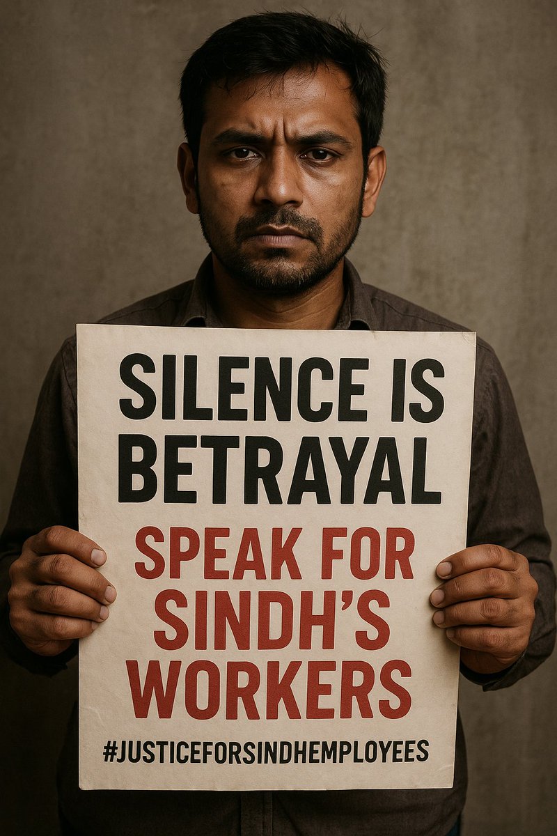 KhalilAnwarKAS's tweet photo. آج سندھ بول رہا ہے
کل زمانہ ساتھ دے گا 🌍
#JusticeForSindhEmployees https://t.co/B3wWCifQS1