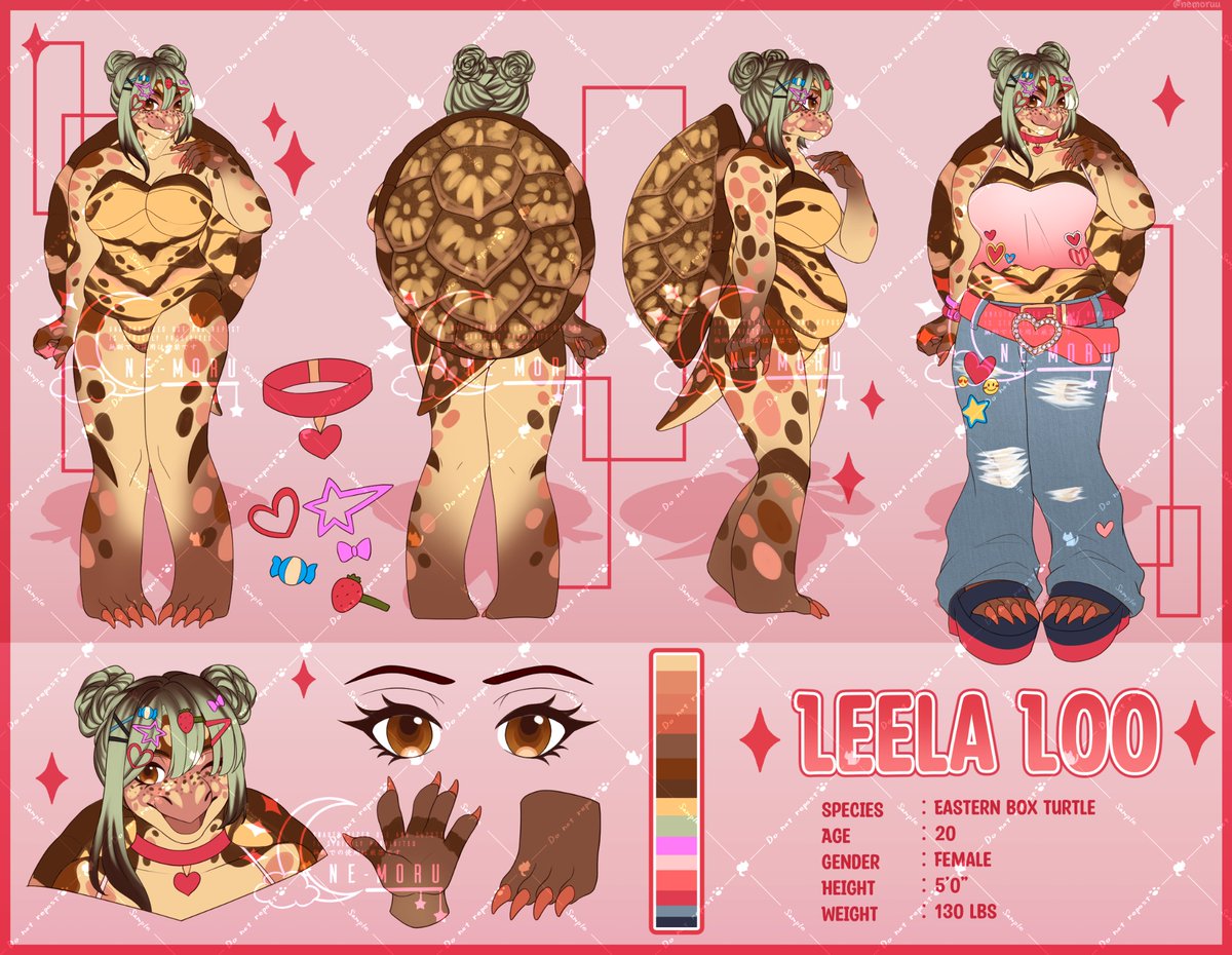 Nemoruu's tweet photo. Another ref sheet for @izombiesue 🫶🫶🫶🫶
Thank you for your patronage! 
#VGenComm https://t.co/13BAMPwi1H