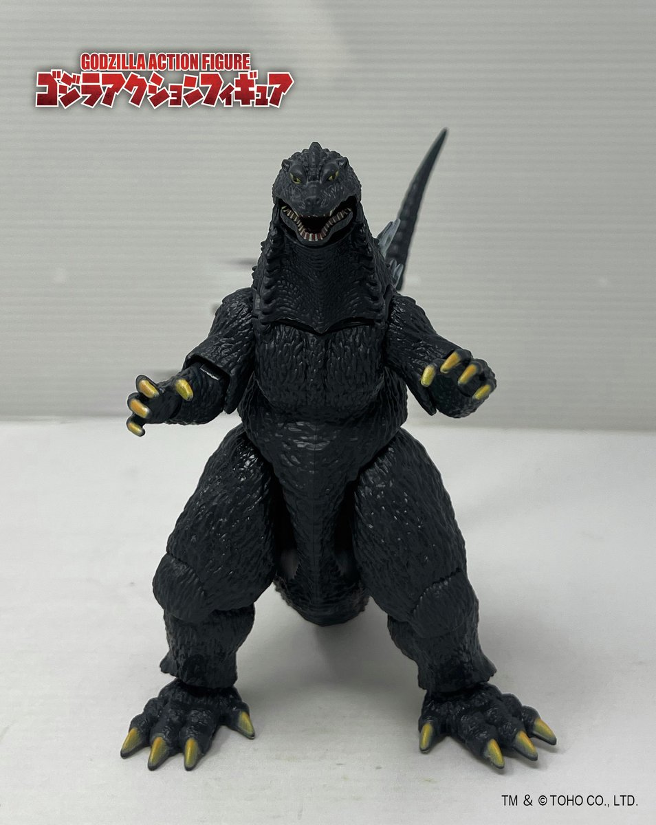 ゴジラアクションフィギュア Xログ】 好評発売中！ ゴジラアクション