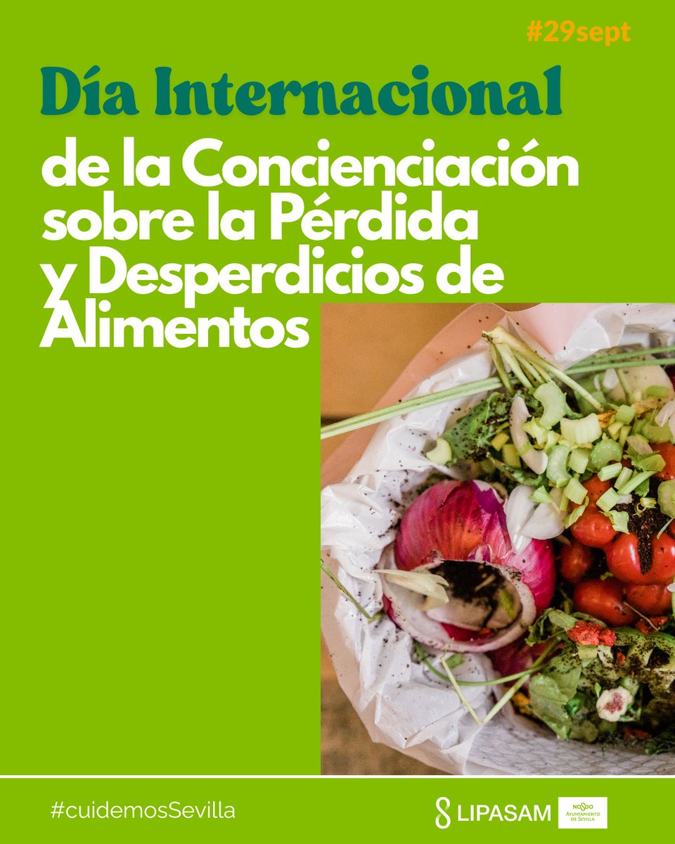 LipasamSevilla's tweet image. 📢 ¿Sabías que solo los residuos orgánicos van al contenedor marrón?
Evita plásticos, papeles o cartón, deposita sólo restos comestibles, cáscaras, posos de café … 🍌🍅

El #compost devuelve vida al suelo. Todo lo orgánico que deposites correctamente en el contenedor marrón