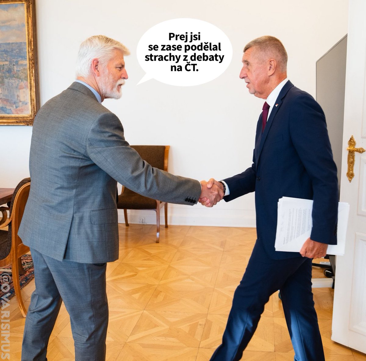 Ovarisimus's tweet photo. Mezitím na Pražském hradě... https://t.co/3T7bo22GyH