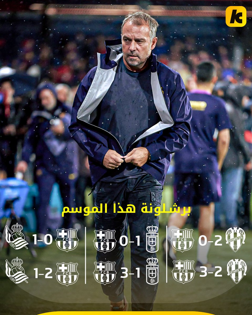 البرسا عاد في النتيجة 3 مرات خلال الموسم الحالي 🔥🔥

لا نهاية للمباراة مع برشلونة قبل صافرة الحكم 👑