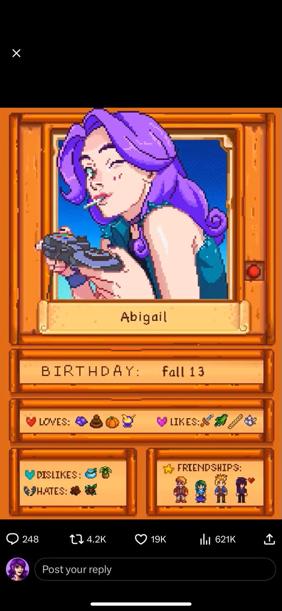 Just two purple ladies