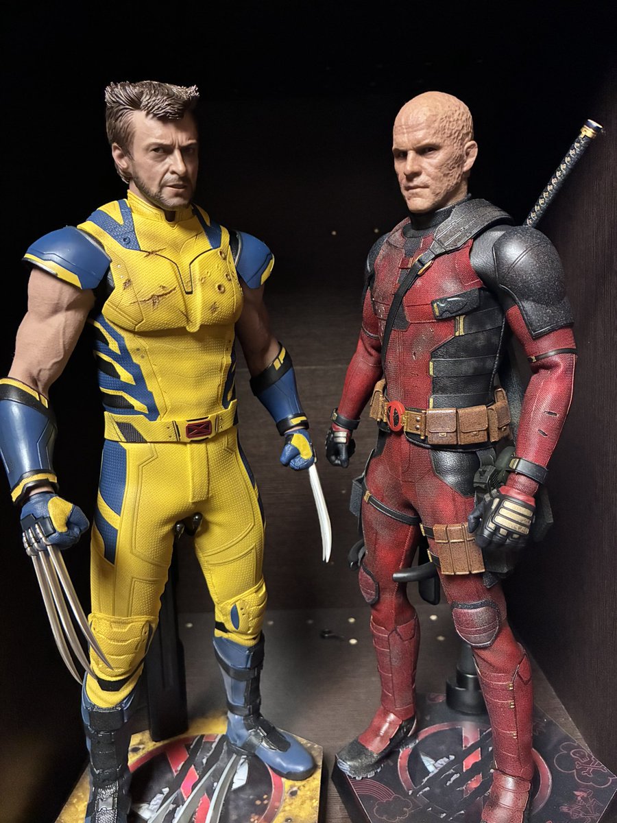 FIA_04_'s tweet photo. めちゃくちゃイケおじすぎるて...
#ホットトイズ
#ウルヴァリン
#デッドプール 
#マーベル
#marvel https://t.co/vRcwqoffOG