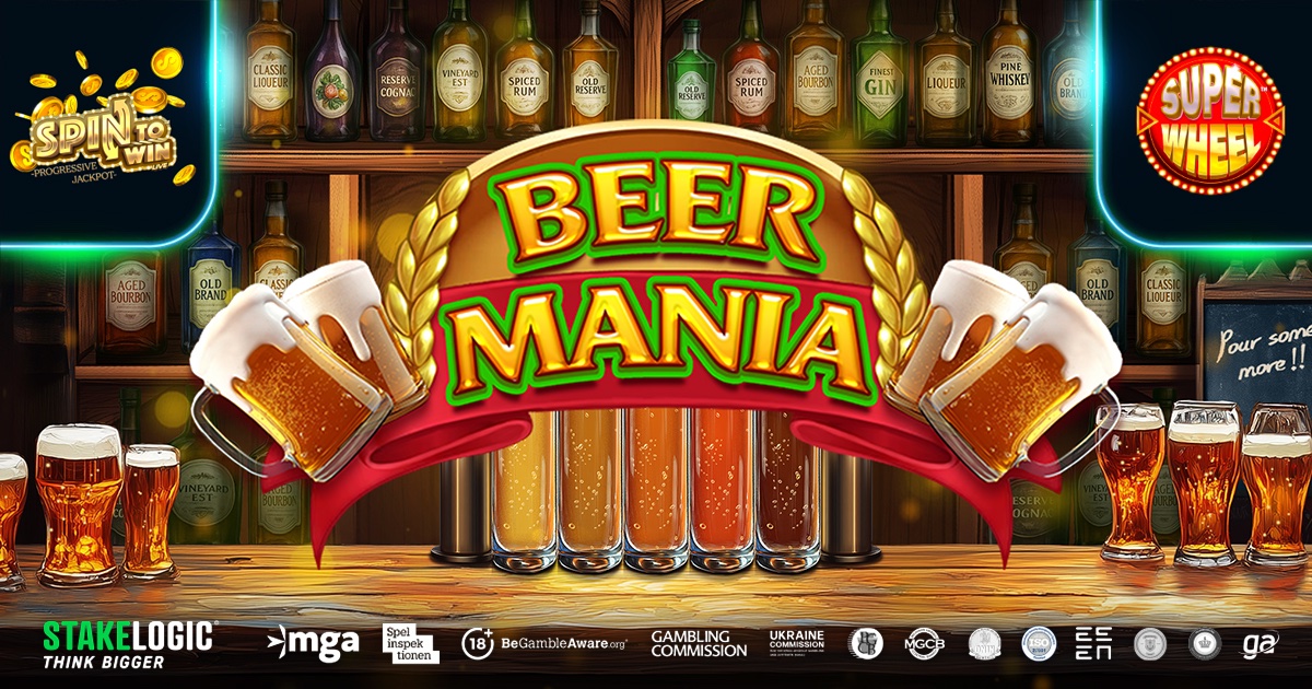 OUT NOW: BEER MANIA 🍺

Read More Here 👉 stakelogic.com/en/stakelogic-…

+18 | BeGambleAware.org