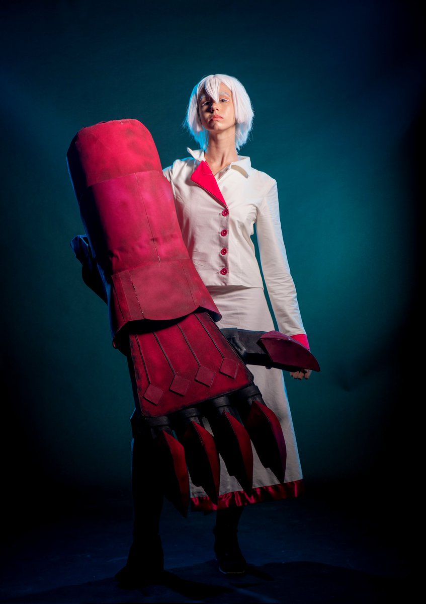 006Zenitsu's tweet image. As the year is wrapping up slowly I wanted to share some of my favourite photos of handmade cosplays I made this year. And had the opportunity to show two of them on a cosplay stage! &amp;lt;3
#1 - kanna / Love bullet 
#2 - Jeanne / Vanitas no Carte 
#3 - LadyNagant / MHA
#cosplay