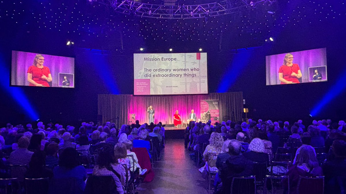 historical_kate's tweet photo. Yesterday was absolutely amazing. What an honour and privilege to speak at Dublin @HistFest. An enormous audience filled an iconic building &amp; I have never been prouder to tell the stories of the women of #SOE. Mission Europe sold out. @YaleBooks #author #historian https://t.co/S6ZSNbGUfU