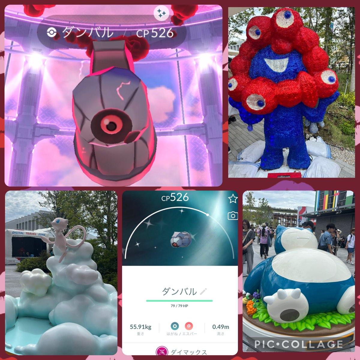 kumapoo3319's tweet photo. I went to the Osaka Expo. It was fun.🥰 #PokemonGO  #OSAKAEXPO https://t.co/fqpq6KdOV8