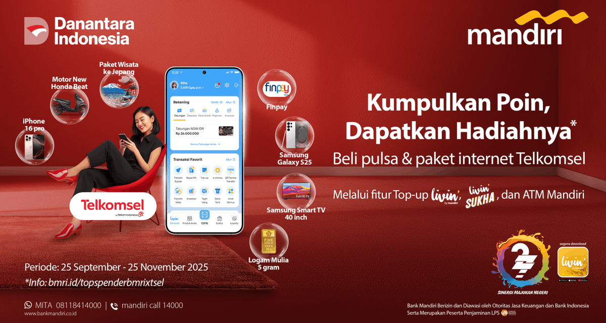 bank mandiri tweet media