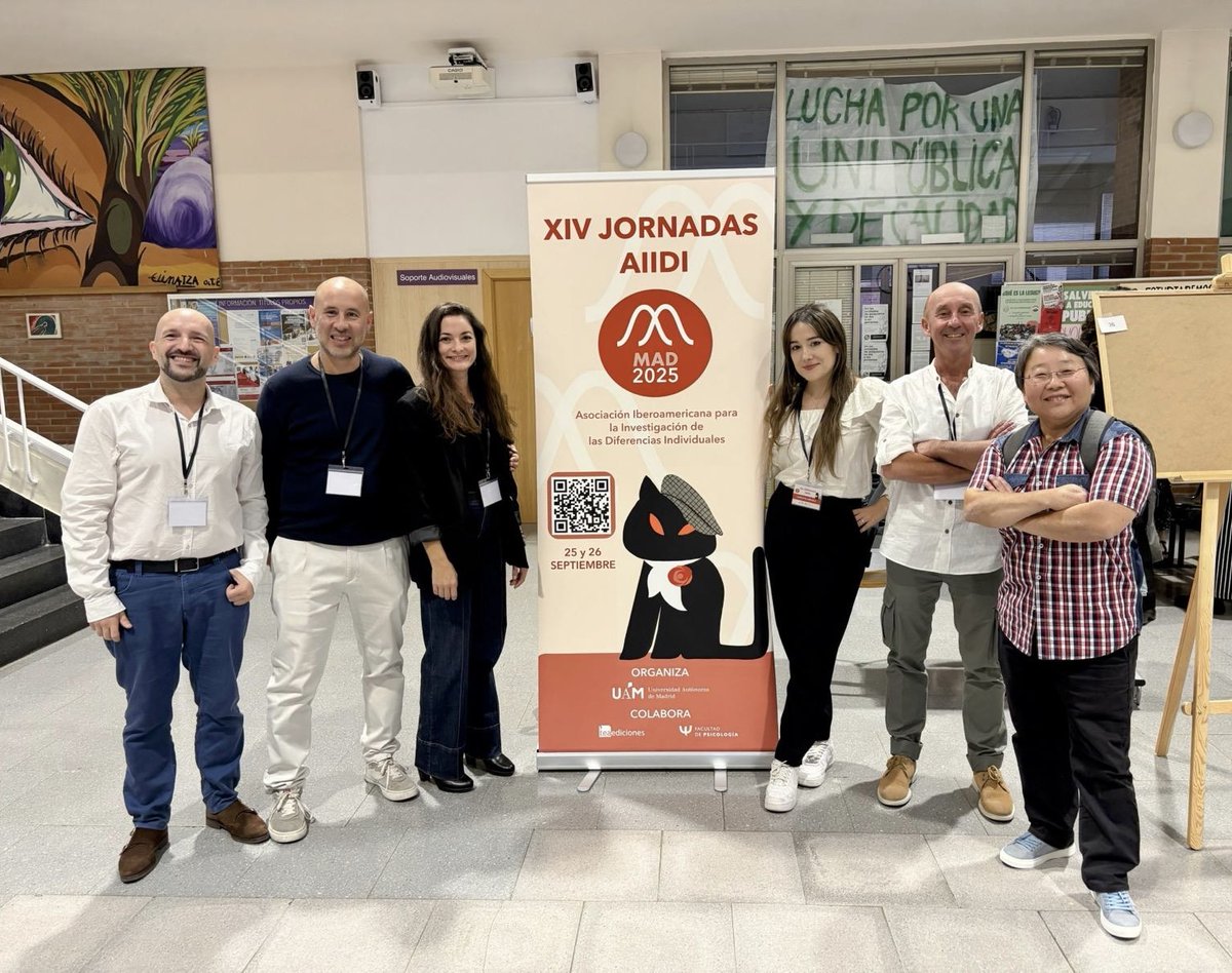 CarlotaUrruela's tweet photo. Dos días intensos en las XIV Jornadas @_aiidi  🎓en la @UAM_Madrid , llenos de ponencias de calidad y un ambiente increíble de intercambio de ideas.
Fue un placer formar parte del comité organizador🥰
Gracias a los ponentes, participantes y mis compañeros del equipo organizador. https://t.co/CX2M5ZFAaR