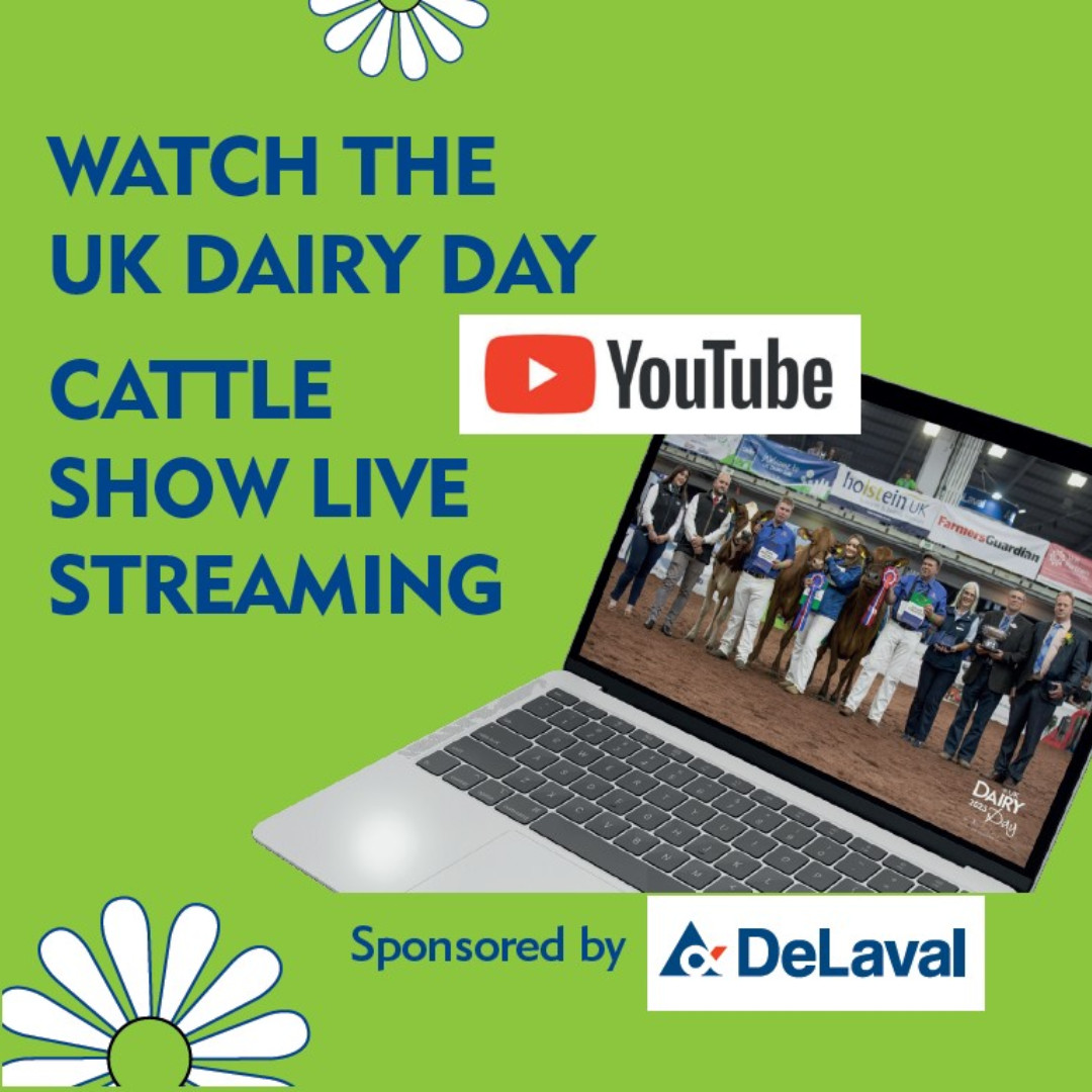 Missed the UK Dairy Cattle Show?

📽️Watch the recording of the live streaming, sponsored by DeLaval, on the UK Dairy Day YouTube channel.
🖱️Click the link to watch:  youtube.com/@ukdairyday877…

#UKDairyDay #CattleShow