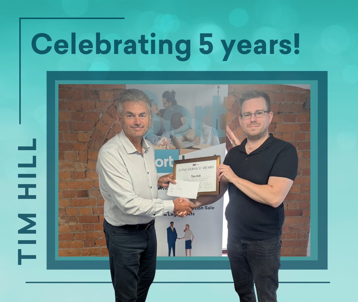 Congratulations to Tim Hill, our Senior Remortgage Paralegal, on reaching 5 years with us! 🥳

Based at our Cardiff branch, Tim has become a valued member of the team &amp; we look forward to celebrating many more milestones with you - from all of us at Sort 💚

#WorkAnniversary