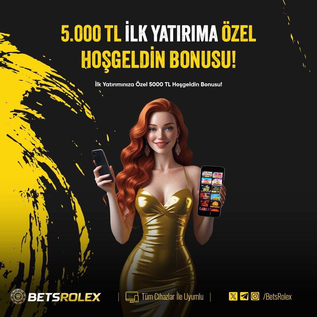 🆕 YENİLERE ÖZEL!

💲 BETSROLEX'TEN 5000₺ HOŞGELDİN BONUSU! 💸

📍 İlk yatırımını yap,
💰 Anında %100’e varan bonus kazan!
💎 Toplamda 5000₺'ye kadar ekstra bakiye senin!

🎰 Spor ⚽️ | Casino 🎲 | Canlı Bahis 🔥
Her alanda kazancını ikiye katla!

👑 betsrolex.work/hsw9t
