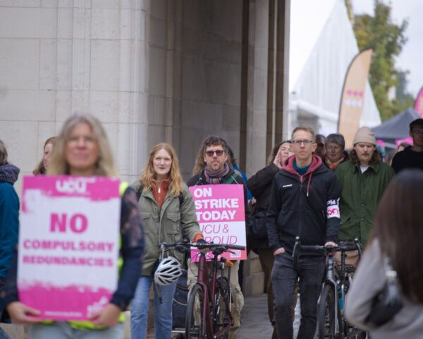 University of Nottingham UCU branch tweet media