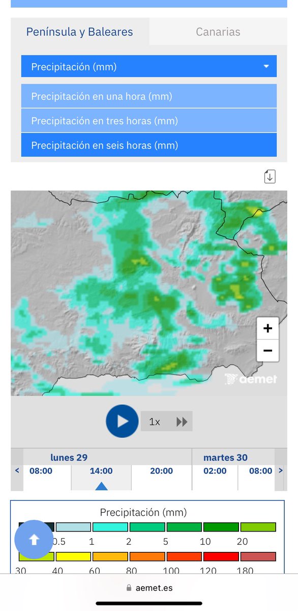 tiempo en Granada tweet media