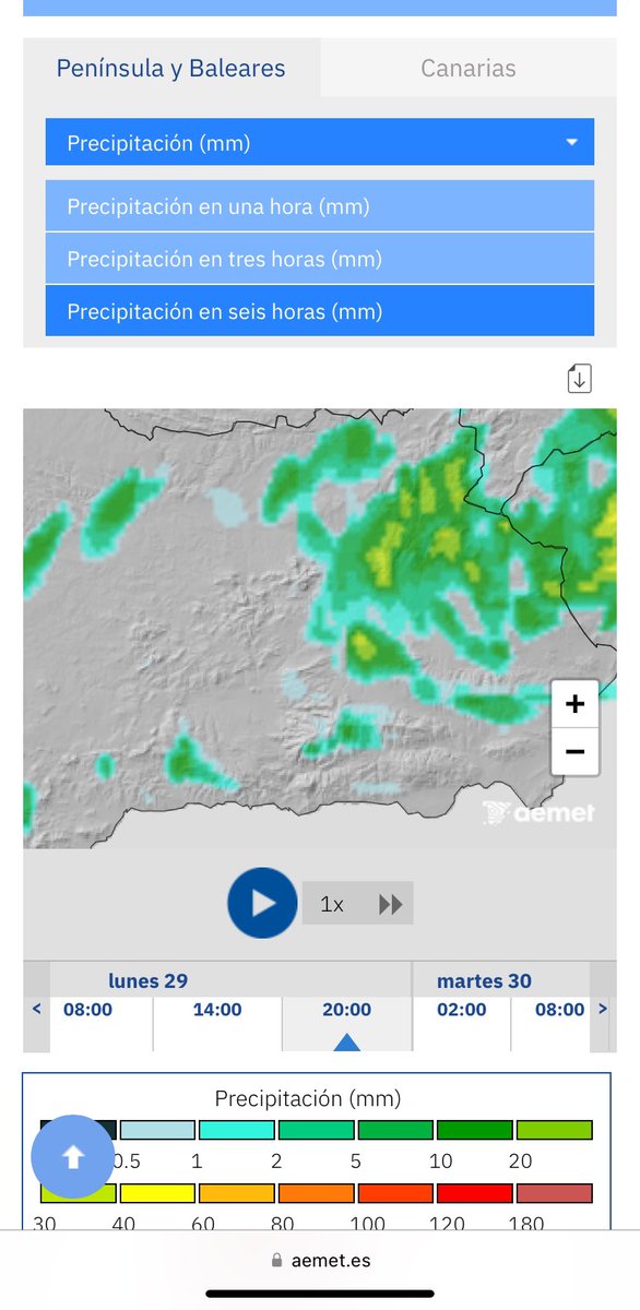 tiempo en Granada tweet media