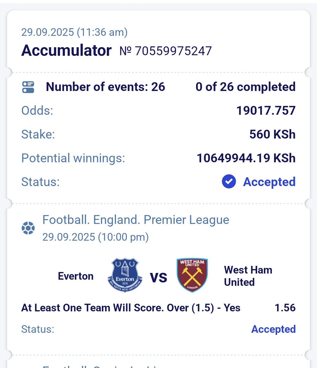 Tasha_ke746's tweet image. 4 days Train 🚆
#19k Odds 🤯 
This is the market I was talking about ✌️
I'll post it here 
t.me/thescoretips