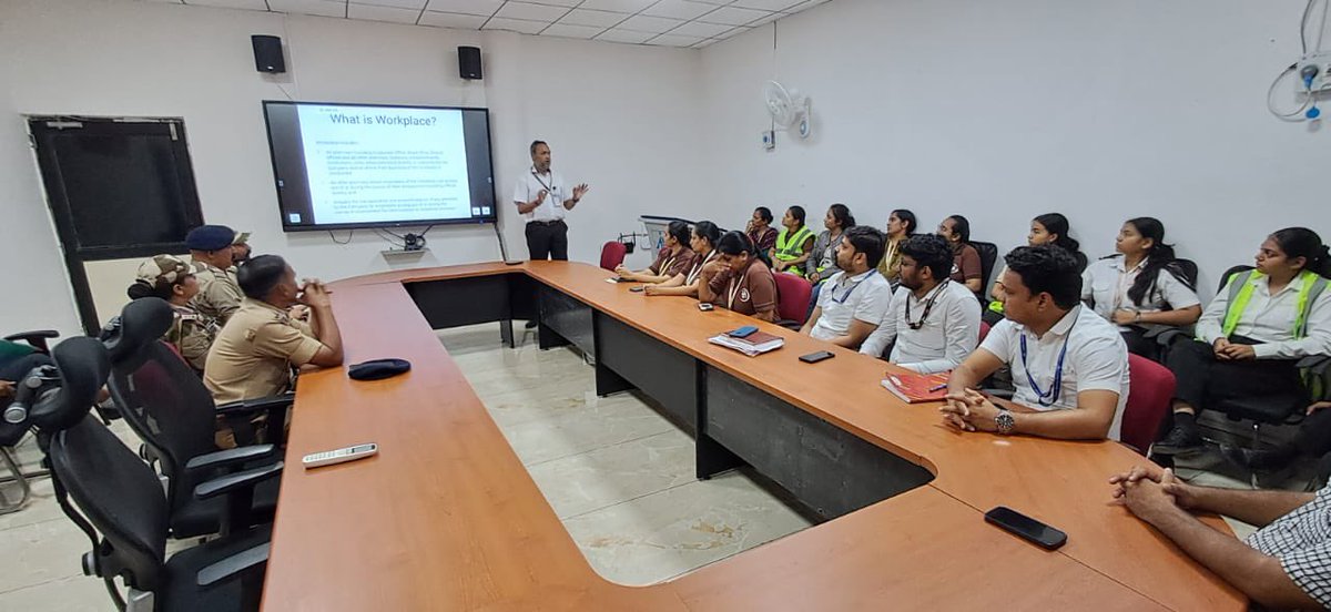 aaibvnairport's tweet image. A #POSH (Prevention of Sexual Harassment) training session was conducted at #BhavnagarAirport, fostering awareness &amp;amp; reinforcing a safe, inclusive and respectful workplace environment for all. 
#AAI #POSHTraining