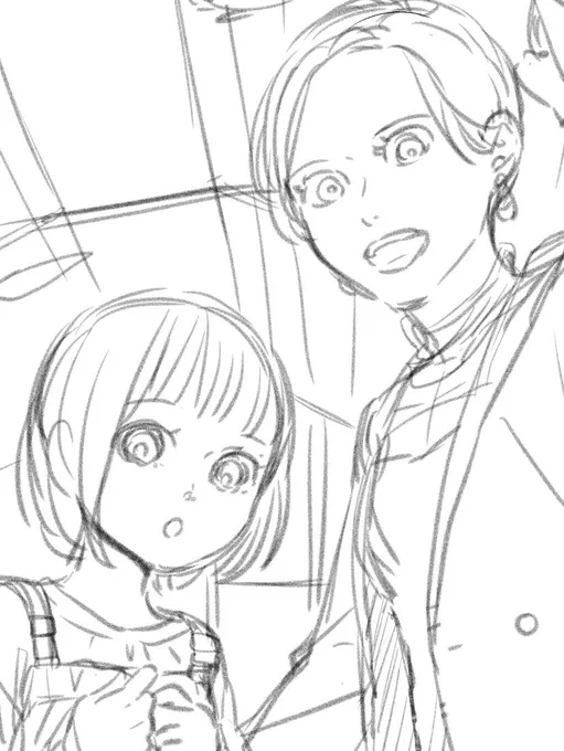 久しぶりに作画しております〜
ザカザカな下絵です
また掲載の時期になりましたらお知らせさせていただきますー

目はまだ歪んで見えるのでちょっと疲れやすいのですが適度に休みながらやってくよ〜! 