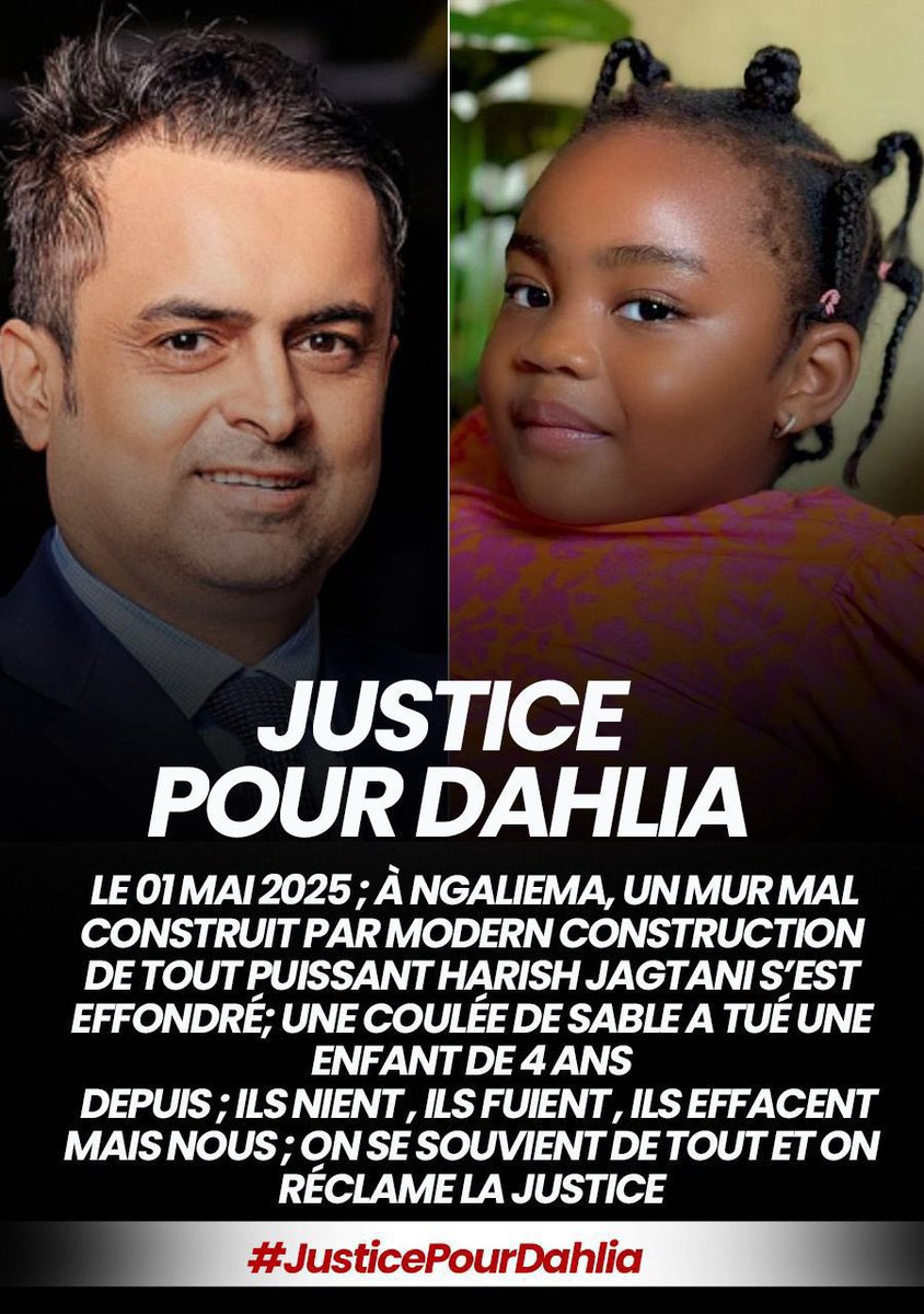 Justice pour Dahlia 
L’homme fort Harish Jagtani , l'homme d'affaire indien  coupable !