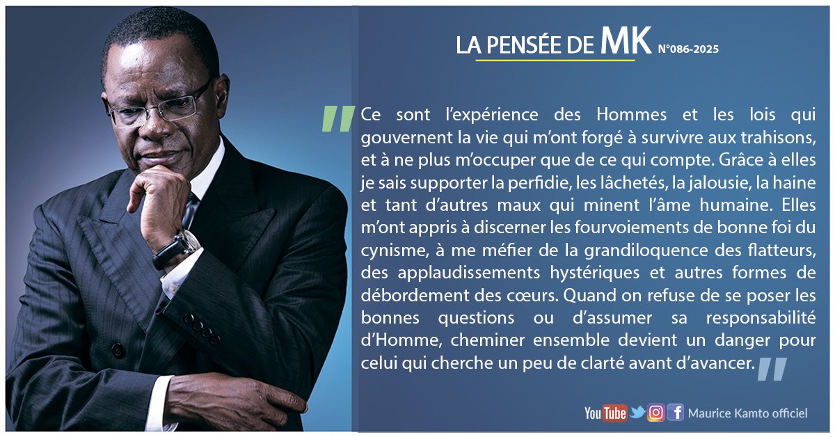 Maurice Kamto tweet media