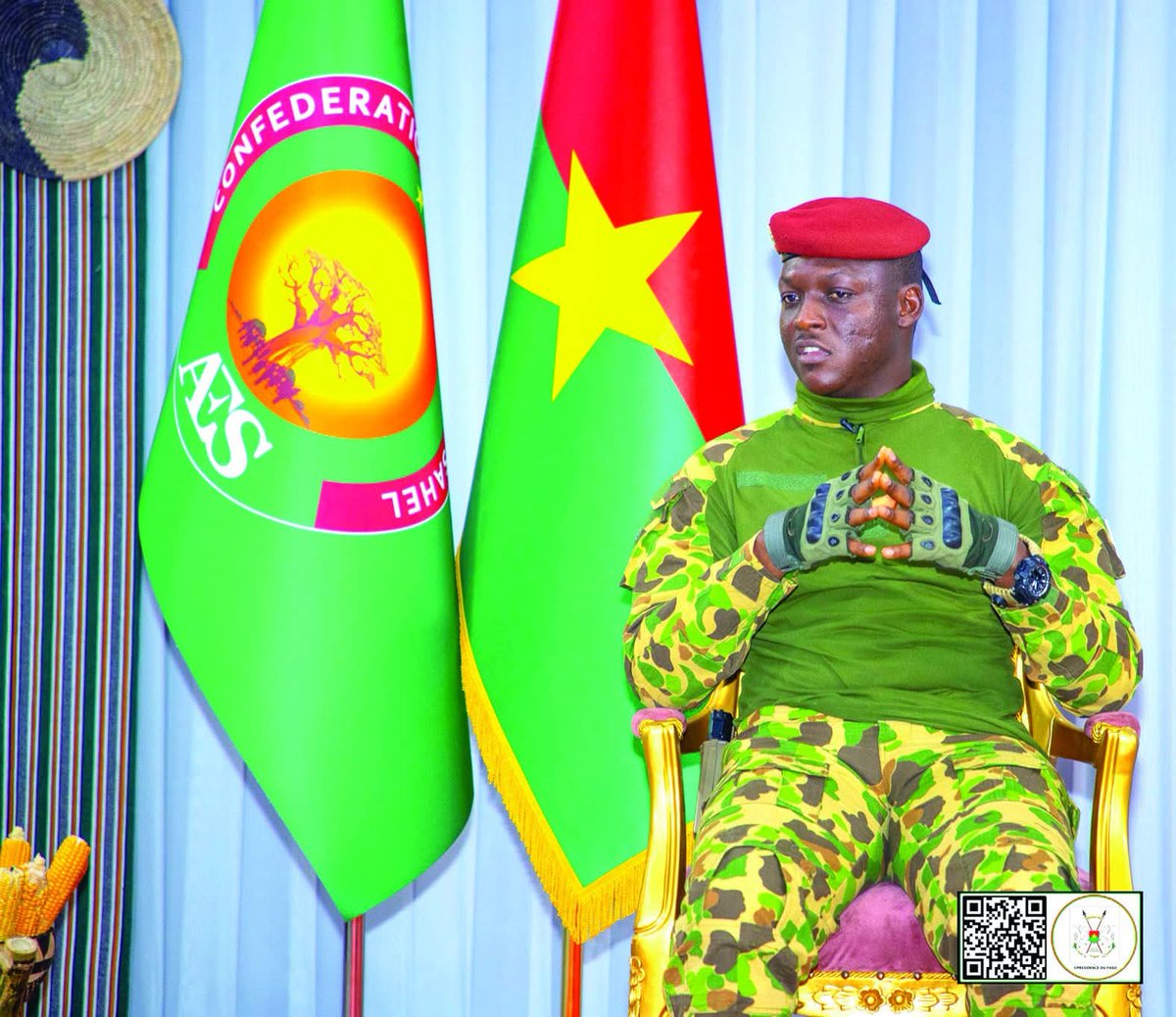 ESidwaya's tweet image. Le capitaine Ibrahim #Traore, Président du #Faso: « Nous travaillons à faire du #Burkina un pays développé dans quelques années »

Lire la suite: sidwaya.info/le-capitaine-i…

 #Sidwaya