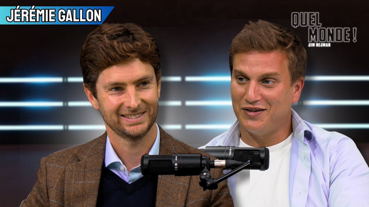 Jimnjmn's tweet photo. 🚨 Mon nouveau podcast est en ligne ! 🚨

🎙️Quel Monde!🌍
Premier invité : Jérémie Gallon
📺 YouTube : https://t.co/04pDgxaAn8
🎧 Spotify : https://t.co/q0pMN3pzzT
Suivez nous aussi sur nos pages @quelmonde_lepodcast (Insta &amp; TikTok) @LesNews24 https://t.co/JQQSdF7mYh