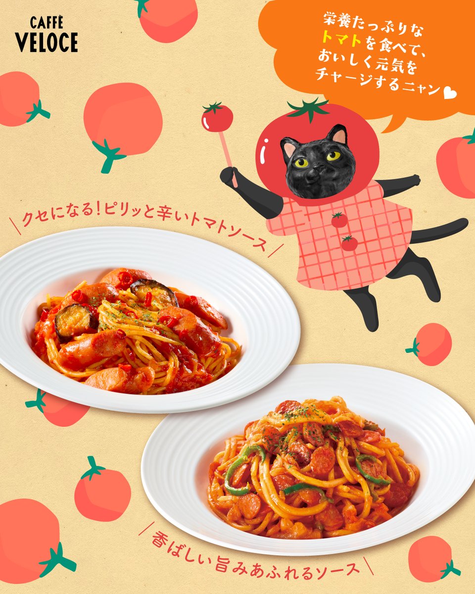 カフェベローチェ 黒ねこTシャツ Lサイズ USBセット C106