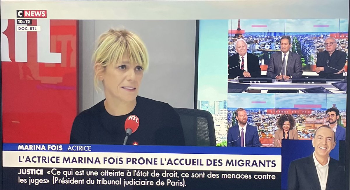 Claudy_Siar's tweet image. Merci Marina Foïs pour votre humanité et votre connaissance de la condition humaine.

Sur ce plateau, la suite fut un enchaînement de propos racistes confirmés par un « syrien / musulman » prompte à cracher sur ses congénères afin de rassurer sur sa « place ». 
Il va même jusqu’à…
