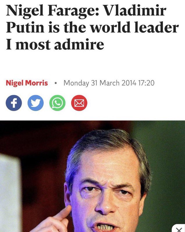 Great result in the Moldova election. Putin’s lapdogs defeated by pro-EU voters with a substantial majority. We in Britain need to identify the Kremlin’s agents of influence within our own political sphere and then give these traitors a damn good thrashing at the ballot box. 👍🏻