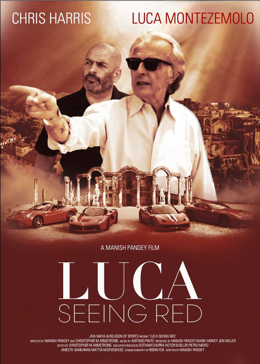 Couple of good ‘racing’ nights out..entertaining show with Mika and DC on stage last night and the premiere of the film ‘Luca’ last week.. the latter is very stylish and a must see for fans of the red cars😁